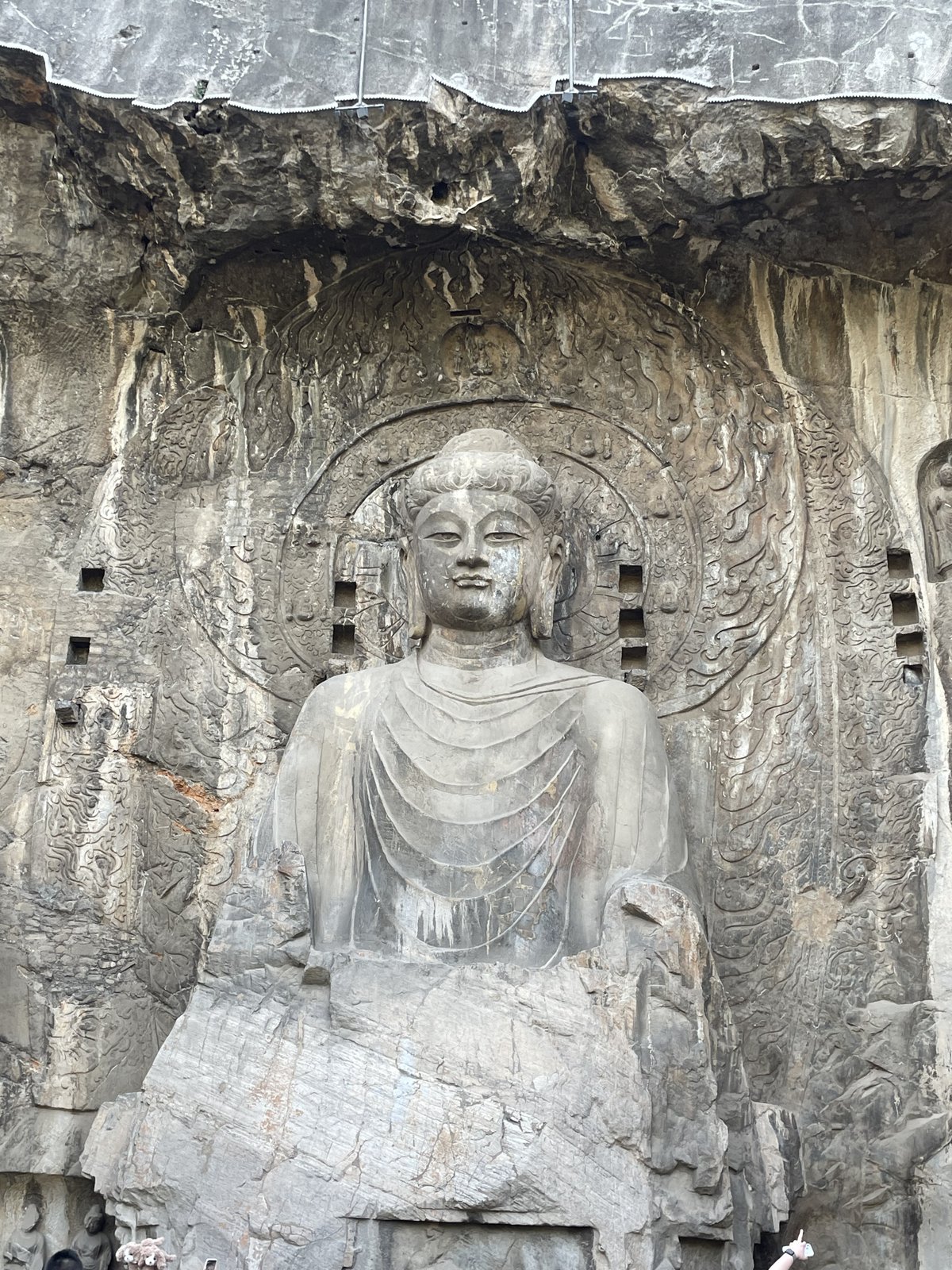 龙门石窟奉先寺卢舍那大佛